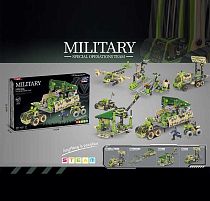 Конструктор J 6611 358 деталей, гумові шини, в коробці