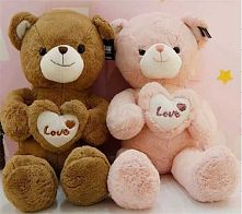 М`яка іграшка M 18092 2 кольори, “Ведмедик”, 40х30х75 см