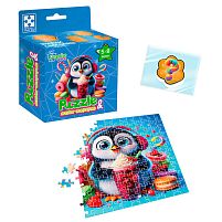 Гра розвиваюча пазли із сюрпризом "Пінгвінятко" VT8030-06 "Vladi Toys", 180 елементів, сквіш-сюрприз, в коробці