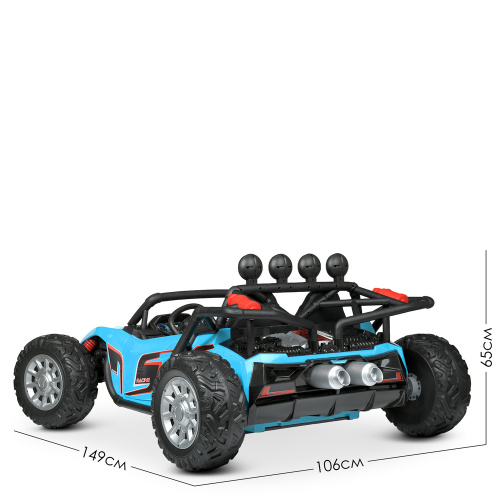 Електромобіль дитячий «Джип» Bambii Racer JS3168EBLR-4(24V) фото 8