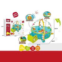 Килимок 368-111 G 88х68х52 см, кульки, підвіски, пискавки, відсік для зберігання кульок, бортики, 2 еластичні дуги, в коробці