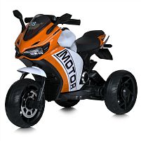 Електромотоцикл дитячий триколісний Bambi Racer M 4053EL-7 (колеса: Ø12.2"/EVA, акк. 2*6V/5Ah, мотор: 2*6V/25W, до 7 км/г, до 35 кг)