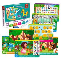 Розвиваюча гра картки пиши-стирай "Коник" VT5010-41 "Vladi Toys", 16 карток, в коробці