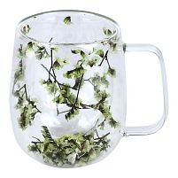 Чашка з подвійною стінкою "Flowers" 200мл Stenson R10863