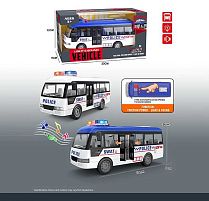 Автобус YM 9906 B 2 кольори, звуки, підсвічування, інерція, дверцята відкриваються, в коробці