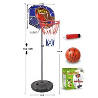 Баскетбол CX 40 B 12 стійка з регульованою висотою: від 116 до 160 см, м’яч, насос, основа заповнюється водою/піском, в коробці