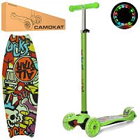 Самокат дитячий iTrike Maxi JR 3-055-1-GR