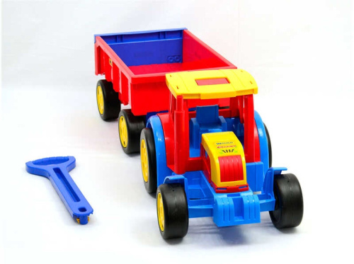 Трактор "Гігант" з причепом 66100 "WADER" фото 2