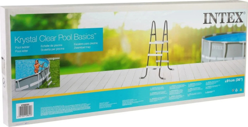 Драбина Intex 28064 (для басейну, 91 см, 6 сходинок) фото 6