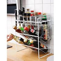 Полиця кухонна 3яр 34*18.5*37.5см Stenson M50225