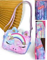Сумочка C 69258 “Єдиноріг”, 1 відділення на блискавці, регульований ремінець, в пакеті