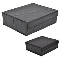 Коробка для зберігання речей "Grey" 40*33*12см Stenson R100980
