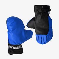 Боксерські рукавички Б-28643 колір чорно-сині, 6 унцій "TK Sport", у пакеті