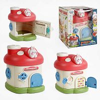 Сейф 11002 A підсвічування, мелодія, звуки, пін-код, відбиток пальця, в коробці