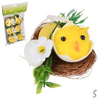 Декор великодній "Easter nest" 6шт/уп 5*4см Stenson R40462