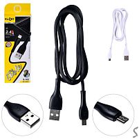 Кабель KLGO USB to Micro 2.4A 1.0м Stenson WL-1420