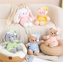 М'яка іграшка M 18544 5 видів, "Звірятко", середня висота - 35 см, ВИДАЄТЬСЯ МІКС