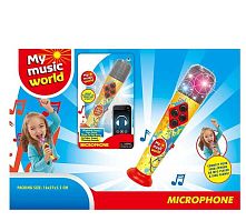 Мікрофон MY 010 підсвічування, звук аплодисментів, під'єднання смартфона, у слюді