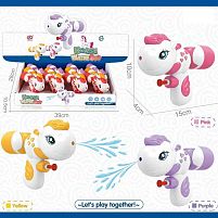 Водний пістолет BY 7 ЦІНА ЗА 12 ШТУК В БЛОЦІ, механічний, в коробці