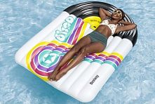 Матрас надувний для плавання BestWay 43837 «Disco» (145*196 см, вік 8+, до 100 кг)