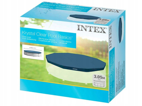 Тент (накриття) для басейну Intex 28030 (Ø 305 см., підходить до каркасних басейнів: Ø 305 см) фото 4