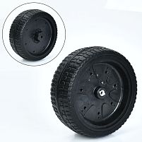 Колесо для дитячого електромобіля Bambi Racer M 3237-R-EVA WHEELL (задні та переднє однакові, Ø29 см/↔10.5 см/EVA, адаптер під редуктор)