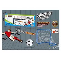 Футбол FX 660-4 ворота, м'яч, насос, в коробці