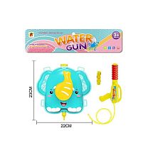 Водний пістолет з балоном TK 20237 "TK Group", помповий механізм, лямки регульованої довжини, в пакеті