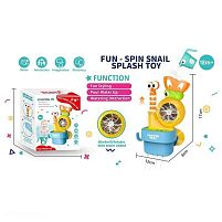 Гра для ванни 52121 "Равлик", рухомі елементи, лійка, присоски, в коробці