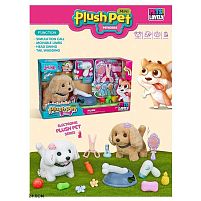 Улюбленць MC 1067 ходить, рухає головою та хвостом, відтворює характерні звуки, миска для їжі, фен, аксесуари, в коробці