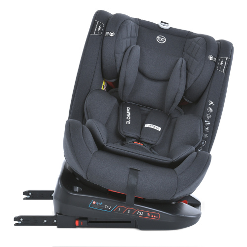 Автокрісло дитяче El Camino ME 1114 EVEREST Dark Gray фото 9