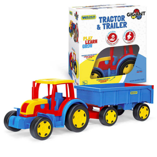 Трактор "Гігант" з причепом 66100 "WADER"
