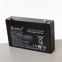 Акумулятор для дитячого електромобіля Aroma / Long Way 6V7Ah-Battery (34*100*153 мм, Pb/Ca, 6V, 7Ah/20Hr)