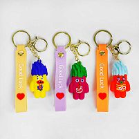 Брелок C 57506 ЦІНА ЗА 12 ШТУК В УПАКОВЦІ, "Nobody Sausage”, ремінець, у пакеті