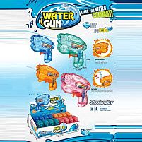 Водний пістолет 211 A 12.5х11 см, механічний принцип роботи, ЦІНА ЗА 16 ШТУК В БЛОЦІ