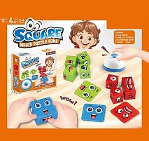 Настільна гра CY-J 07 дзвінок, 16 кубиків, 32 картки із завданнями, наліпки, в коробці