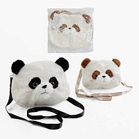 Сумочка M 18552 2 види, "Панда", регульований ремінець, 1 відділення, в пакеті