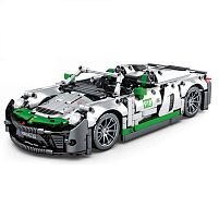 Конструктор дитячий «Спортивний гоночний автомобіль Porshe 918» SY 8610 (85*151*332 мм., 1016 деталі, від 6-ти років, сіро-чорно-зелений)