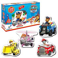 Набір магнітів ML 4034-32 "Щенячий патруль. Командна робота" "Magdum", 18 магнітів, в коробці