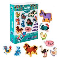 Набір магнітв "Farm" ML4031-03 EN "Magdum", англ. мова, в коробці
