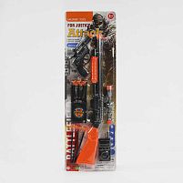 Поліцейський набір A 328 автомат, пістолет, патрони на присосці, рація, посвідчення, на листі