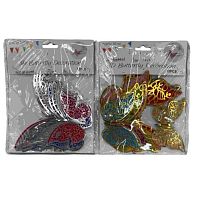 Декор святковий "Butterfly 3D" 12шт/уп 15см Stenson R80147