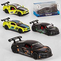 Машинка MG - 70519 "Авто Експерт", 2 види, по 2 кольори, 1:36, світло, звук, інерція, в коробці