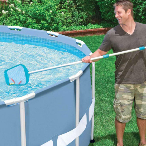 Набір для чищення басейну Intex 29056 (підходить до телескопічної ручки Ø26.2 мм, Intex 29054) фото 9