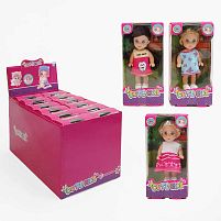 Лялька GN 686 B4 висота: 11,5см, знімний одяг, в коробці, ЦІНА ЗА 12 ШТУК В БЛОЦІ