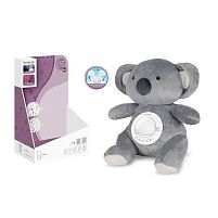 Нічник FM 666-70 “Коала”, вбудований акумулятор, Type-C, сенсор плачу, проєктор, звуки, мелодія, підсвічування, в коробці