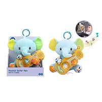 Музична іграшка 1948-3 тваринка рухає лапкою, підсвічування, мелодії, кільце-фіксатор, в коробці