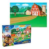Магнітна гра з планшеткою "Paw Patrol. Пригоди на фермі" 200639 "DoDo", 26 магнітних фігурки, фон для гри, в коробці