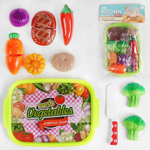 Овочі на ліпучці 1018-106 9 елементів, в пакеті