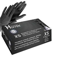 Рукавички нітрилові XS Hoffen 5.0г нестерильні текстуровані б/п 50пар/уп Stenson HFN-13501XS
